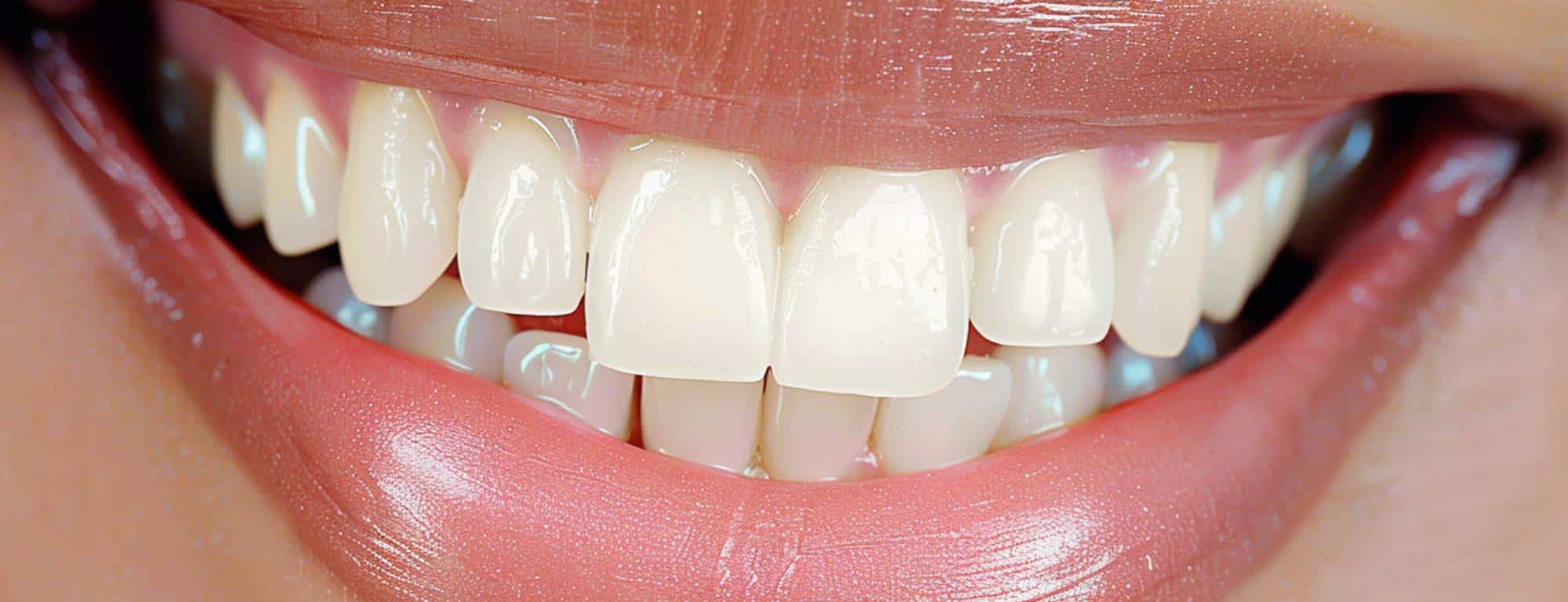 Close up of a woman with a perfect smile